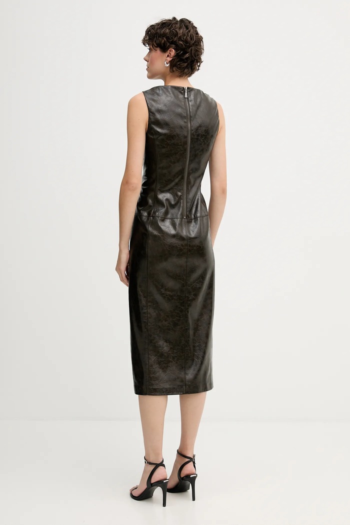 Дрехи Рокля Sisley 44WKL0033 кафяв