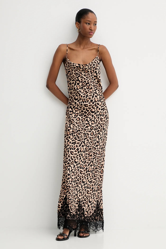 Never Fully Dressed rochie NFDDR3145 maro AW25