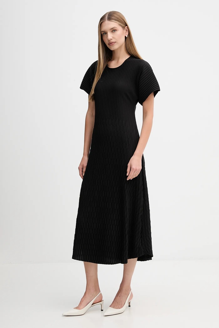 Šaty Sandro Ferrone S14YBFBACILLO černá AW25
