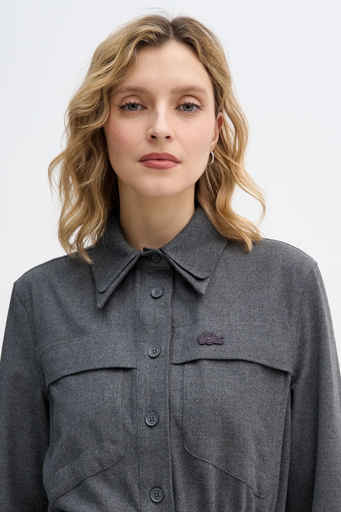 Φόρεμα Lacoste γκρί EF2604