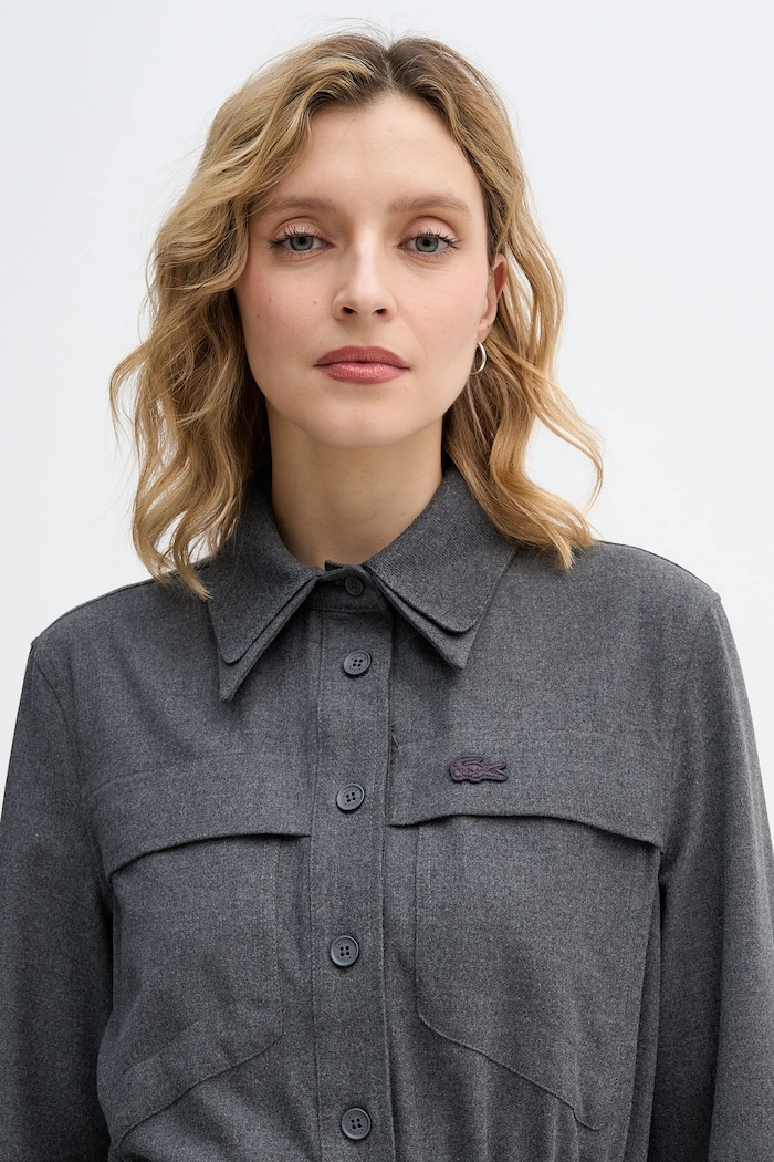 Φόρεμα Lacoste γκρί EF2604