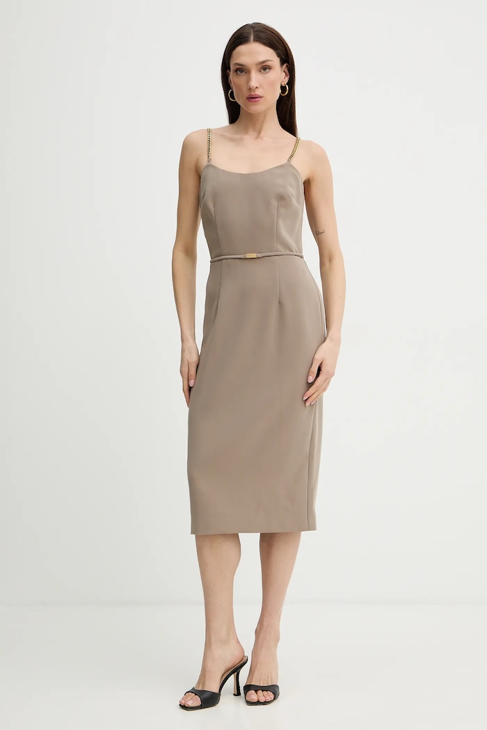Šaty Marciano by Guess ELLA midi zelená 5YGK09.7357A