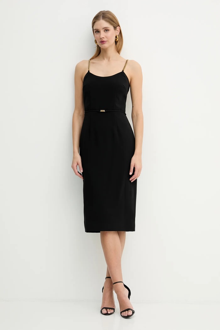 Šaty Marciano by Guess ELLA 5YGK09.7357A černá AW25