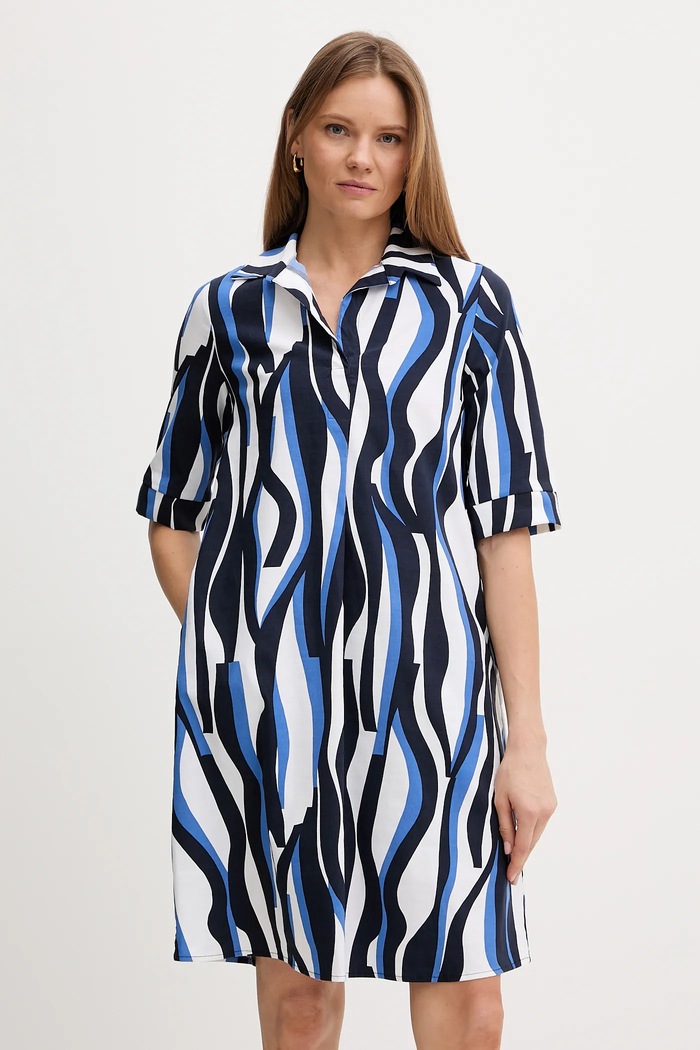 Joseph Ribkoff rochie mini albastru 251294