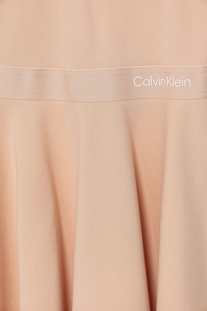 Deklice Obleka Calvin Klein Jeans IG0IG02666.9BYA oranžna