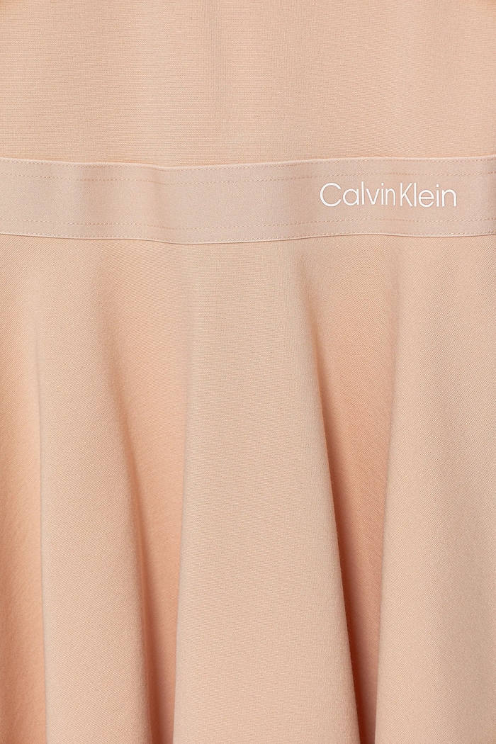 Deklice Obleka Calvin Klein Jeans IG0IG02666.9BYA oranžna