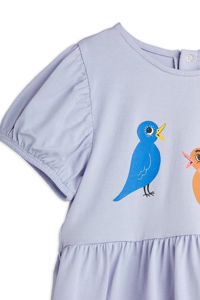 Djevojčice Dječja haljina Mini Rodini Birds 2565010545 ljubičasta