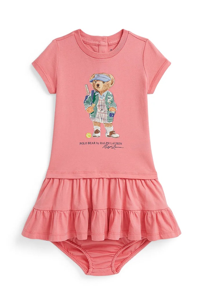Šaty Polo Ralph Lauren áčkový růžová 310971130001