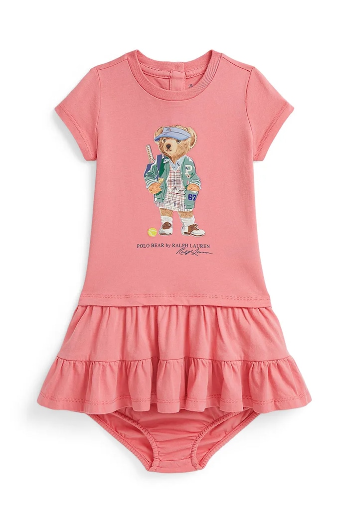 Šaty Polo Ralph Lauren áčkový růžová 310971130001