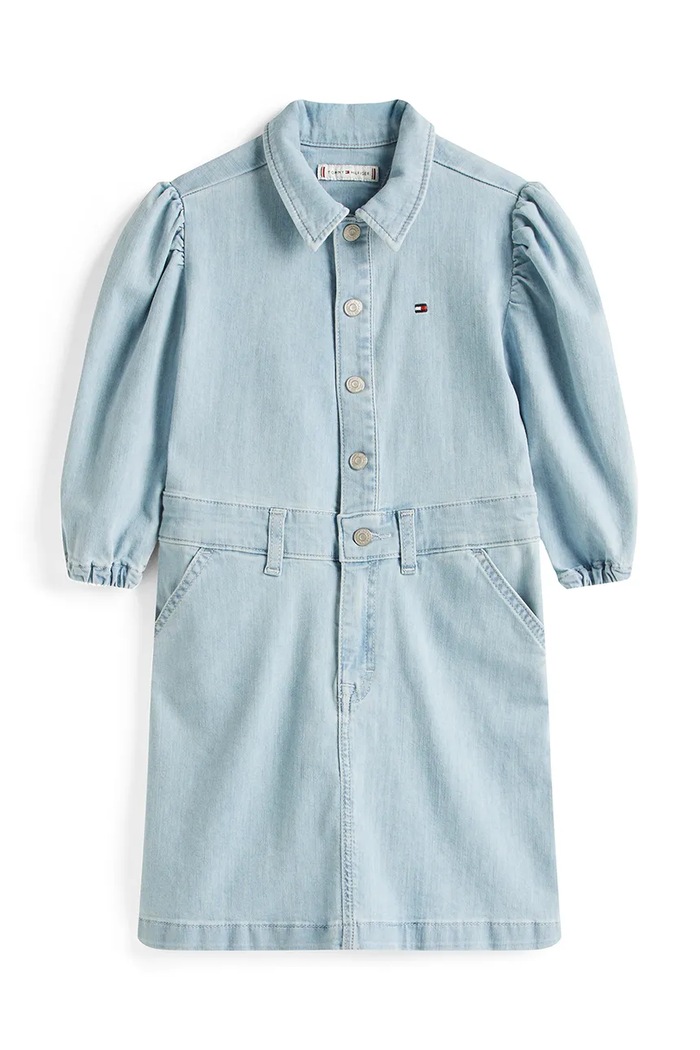 Φόρεμα Tommy Hilfiger KG0KG08600.9BYA μπλε AW25