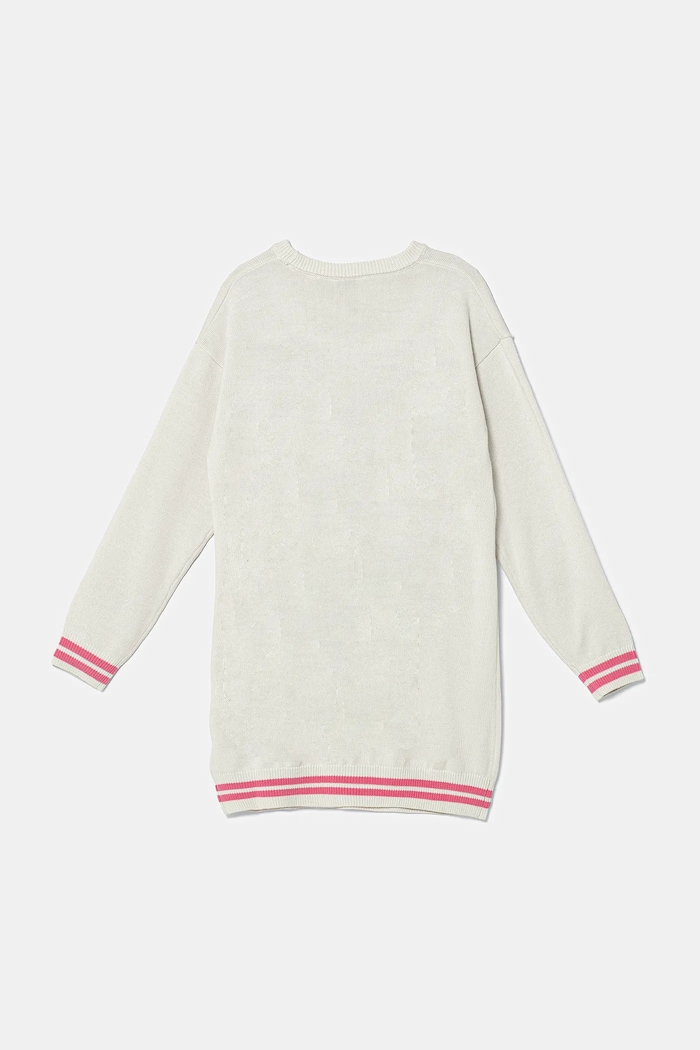 Dívčí šaty Guess J5YK09.Z3OF0.9BYA béžová AW25