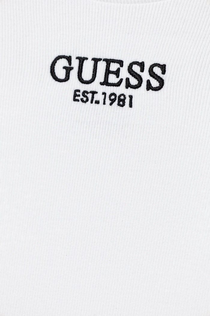 Dievča Dievčenské šaty Guess J5YK11.KBZP4.9BYA biela