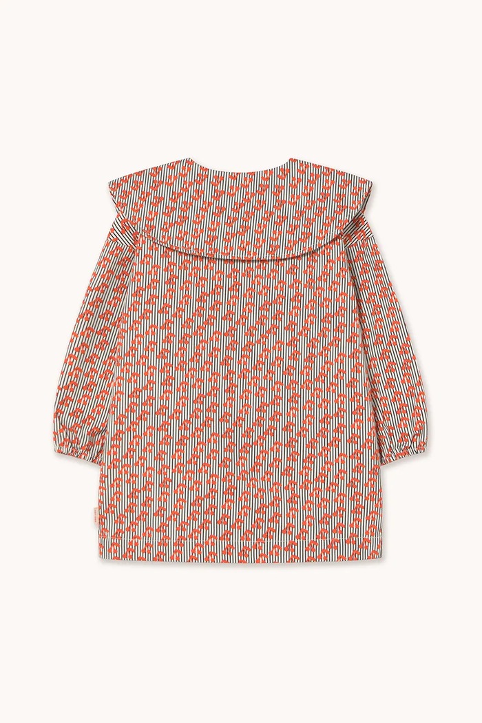 Dievča Dievčenské bavlnené šaty Tinycottons CHERRIES WOVEN DRESS AW25.474 ružová