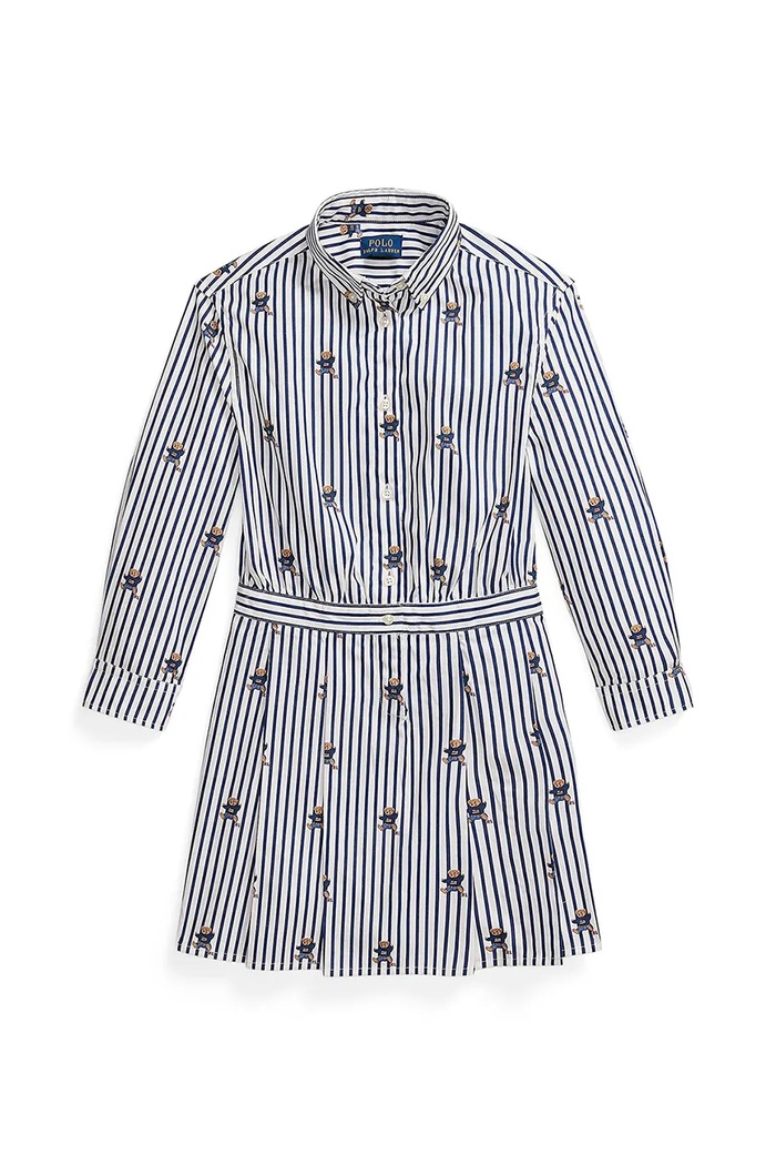 Polo Ralph Lauren rochie fete mini bleumarin 312978282001
