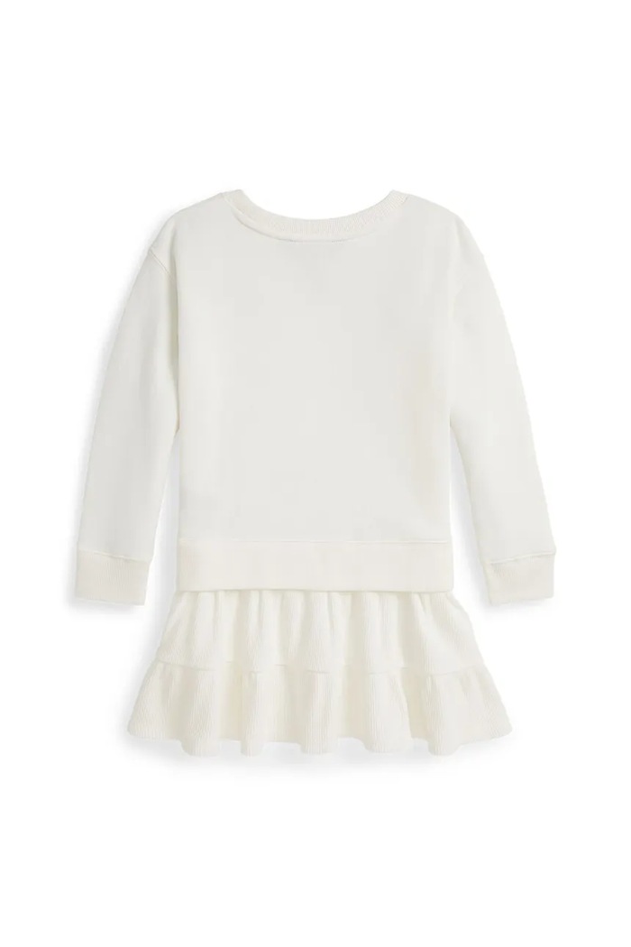 Dziewczynka Polo Ralph Lauren sukienka dziecięca 312981086001 beżowy