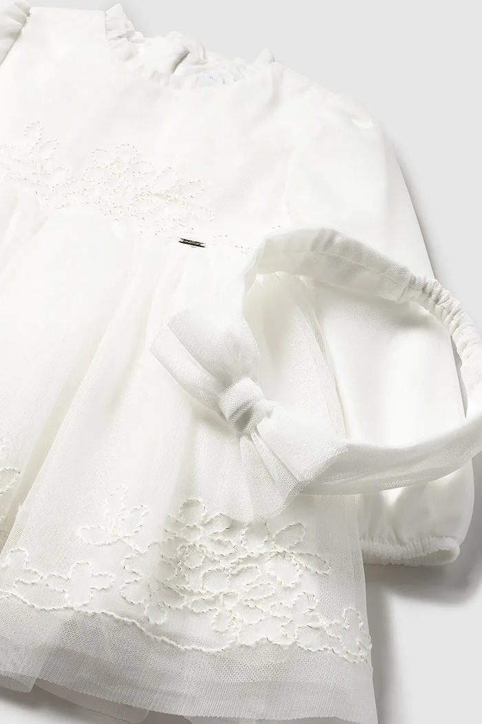 Fete Mayoral rochie bebe 2902.4A.Baby.9BYA bej