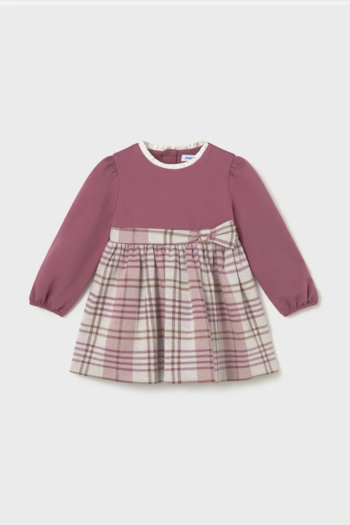 Παιδικό φόρεμα Mayoral 2903.4A.Baby.9BYA κόκκινο AW25