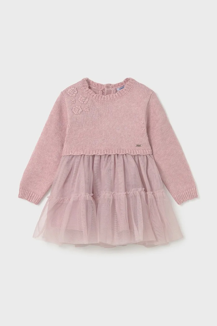 Mayoral Rochie bebe roz 2905.4A.Baby.9BYA
