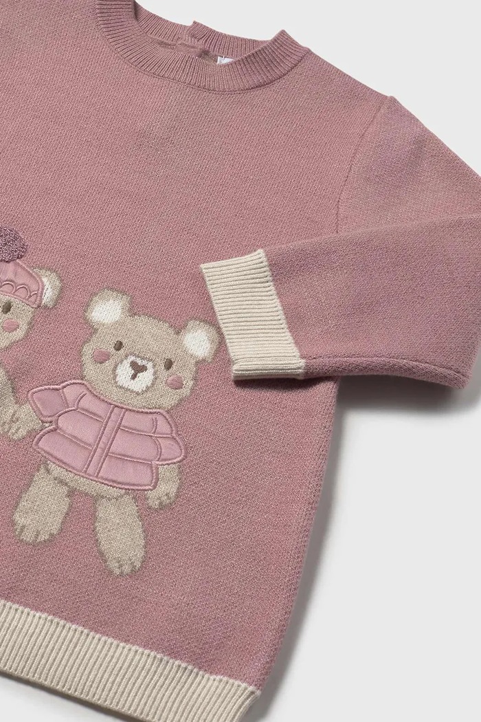 DÍVKA Dívčí šaty Mayoral 2911.4D.Baby.9BYA růžová