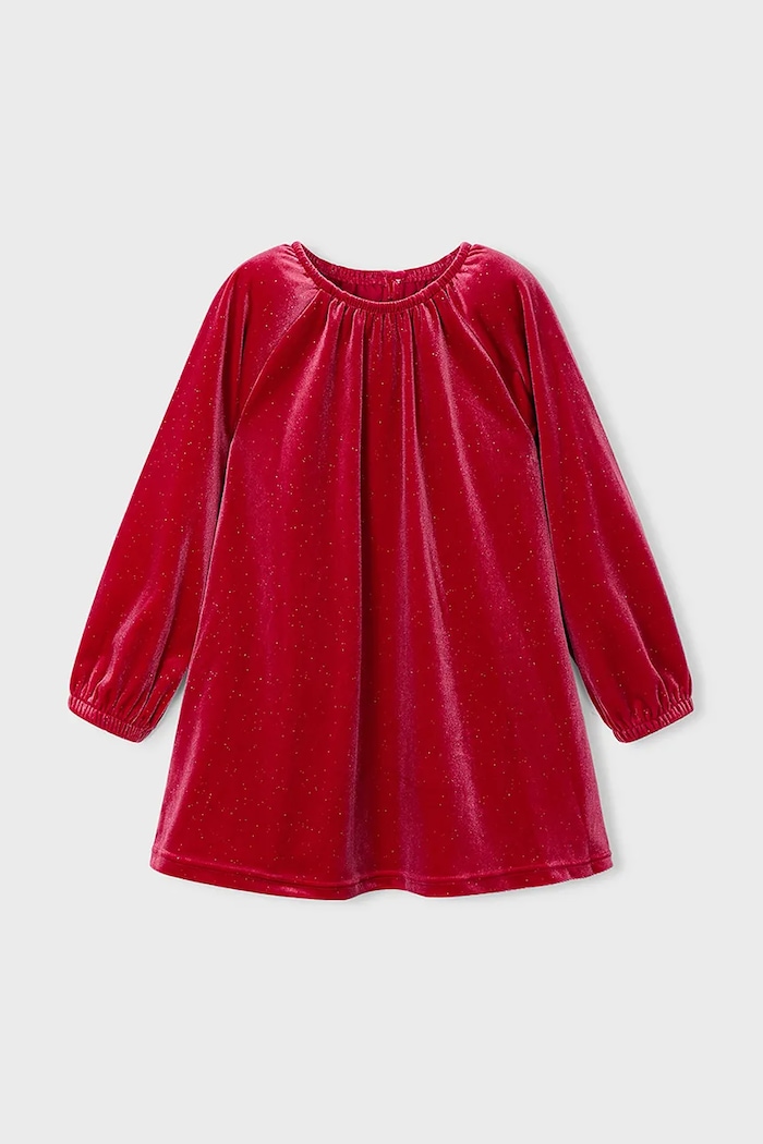 Mayoral rochie fete 4923.6L.Mini.9BYA rosu AW25
