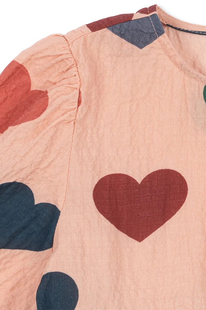 Dievčenské šaty Konges Sløjd ELIN DRESS GOTS ružová KS103794.9BYA