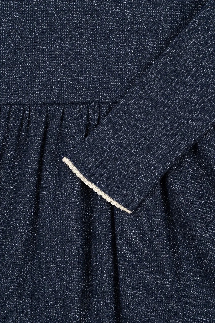 Šaty pre bábätká Konges Sløjd ROLI DRESS tmavomodrá KS103968.9BYA