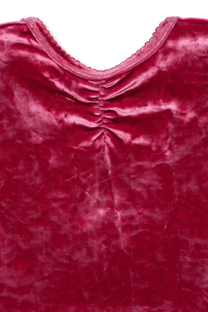 Dievčenské šaty Konges Sløjd CARLITO DRESS GRS burgundské KS103746.9BYA