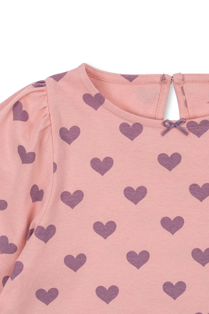 Dievčenské bavlnené šaty Konges Sløjd DREY DRESS GOTS ružová KS103782.9BYA