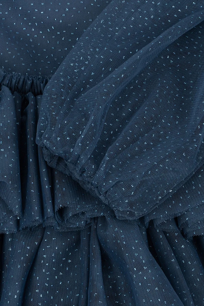 Konges Sløjd sukienka dziecięca FAY DRESS GRS KS103807.9BYA granatowy