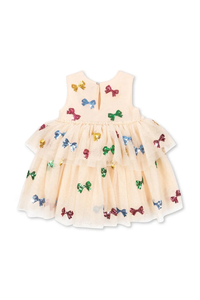 Dievčenské šaty Konges Sløjd YVONNE FAIRY DRESS KS104046.9BYA béžová AW25