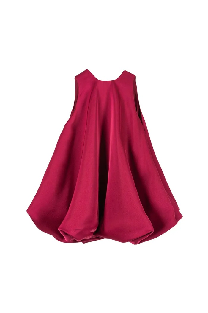 Konges Sløjd sukienka dziecięca SHEENA DRESS KS103977.9BYA bordowy AW25