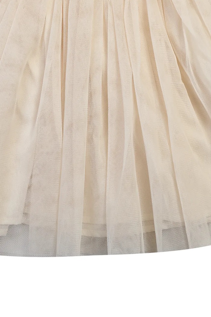 Haljina za bebe s vunom Donsje Lotus Dress 4043900.74.92 bež