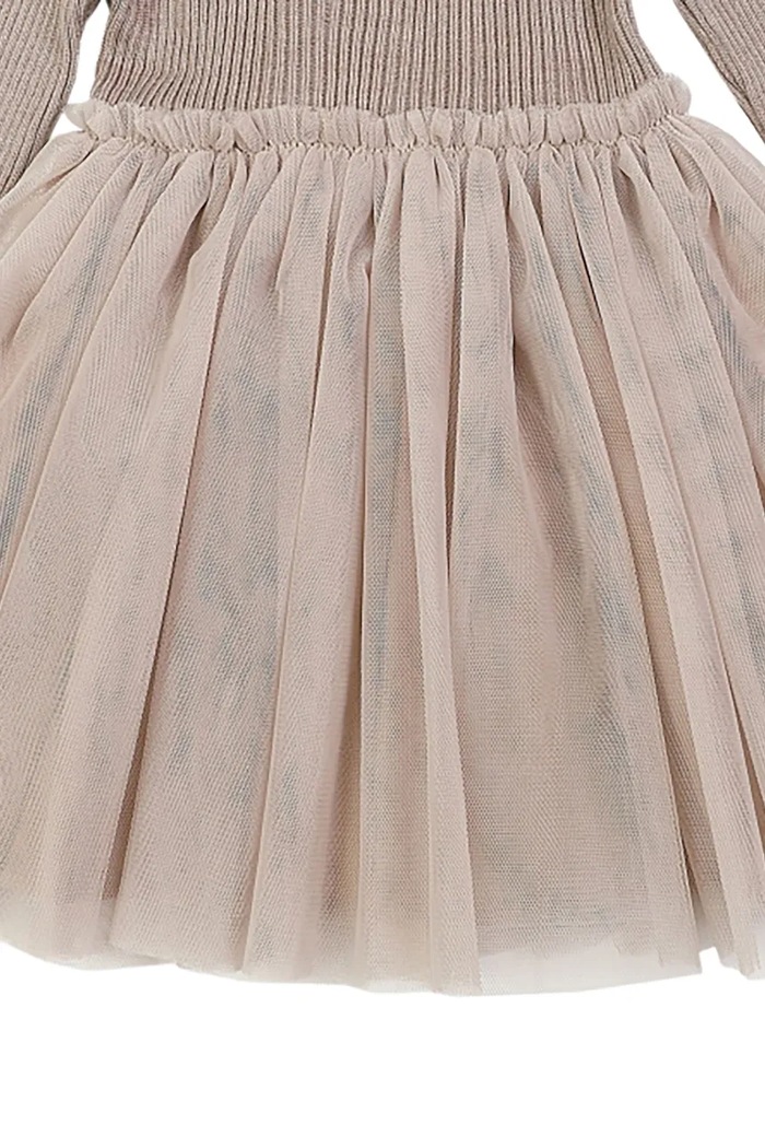 Donsje rochie pentru copii cu lână Lotus Dress 4043900.98.140