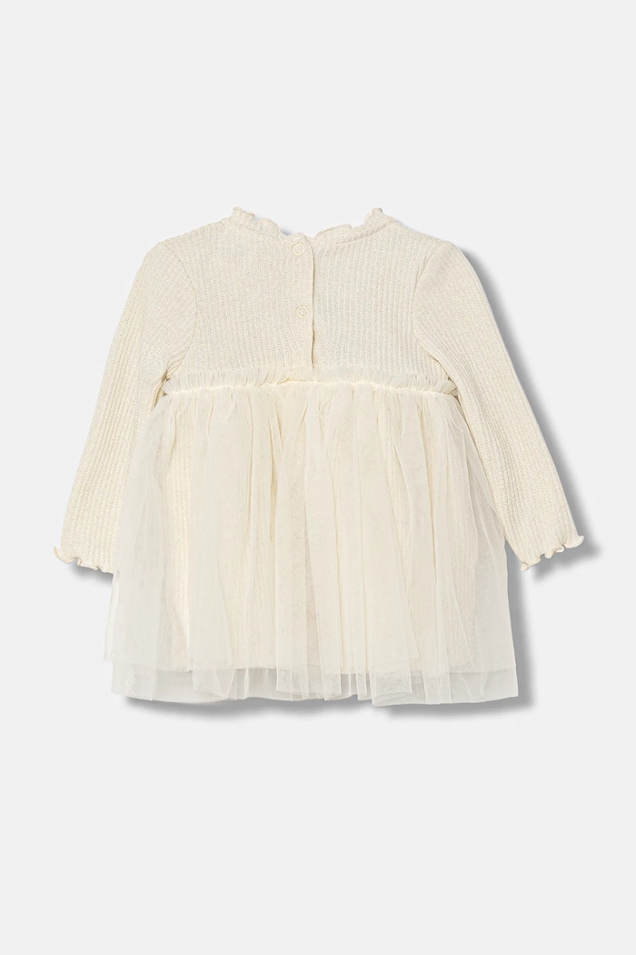 Jamiks sukienka niemowlęca BEYZA BEYZA.Sukienka.JZI297.G beżowy AW25