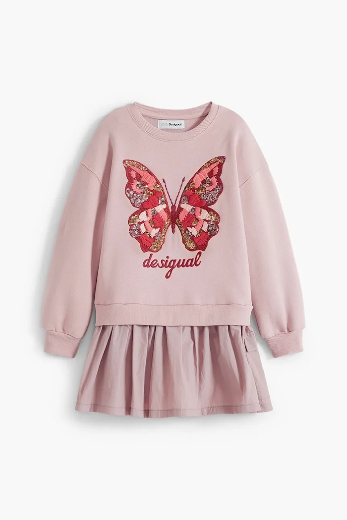 Dievčenské šaty Desigual 25WGVK01 ružová AW25
