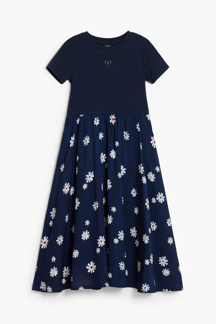 Desigual sukienka i sweter dziecięcy granatowy 25WGVK03