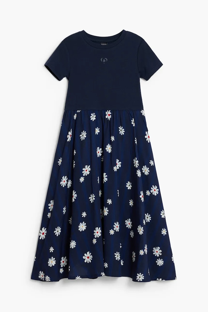 Desigual sukienka i sweter dziecięcy granatowy 25WGVK03