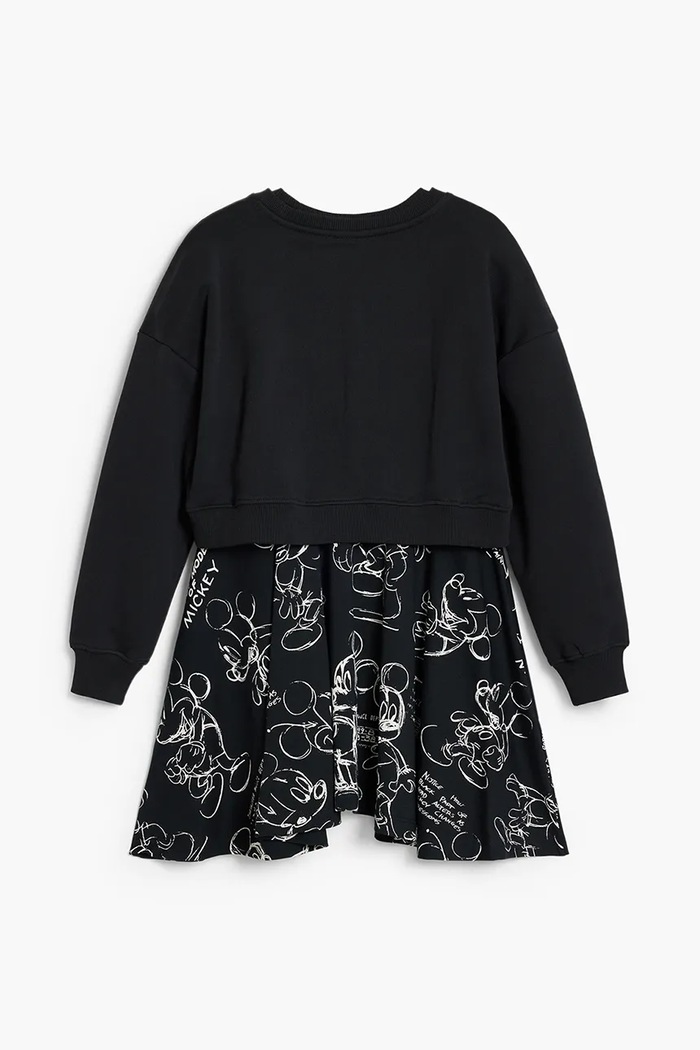 Dievčenské šaty Desigual 25WGVK19 čierna AW25