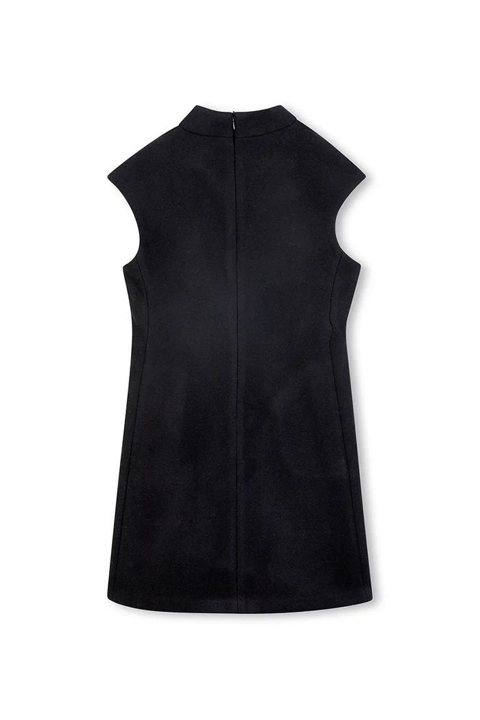 Момиче Детска рокля с вълна Karl Lagerfeld Z30618.114.150 черен
