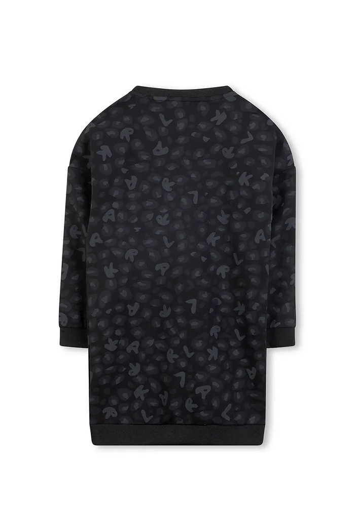 Dievčenské šaty Karl Lagerfeld Z30619.156.162 čierna AW25