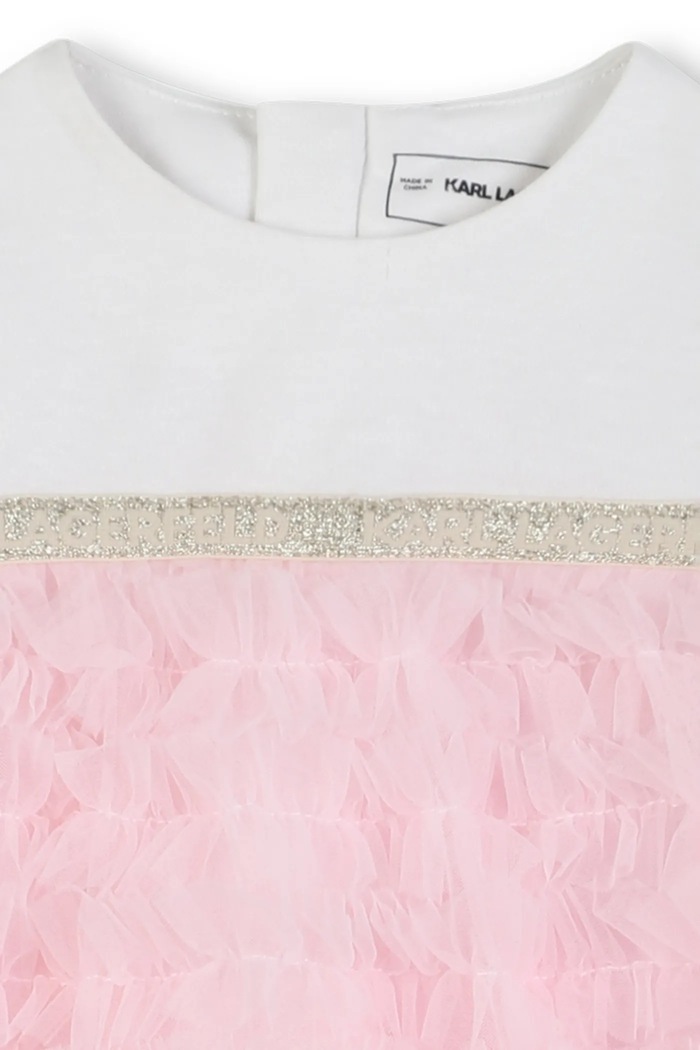 Lány Karl Lagerfeld baba ruha Z30668.60.81 rózsaszín