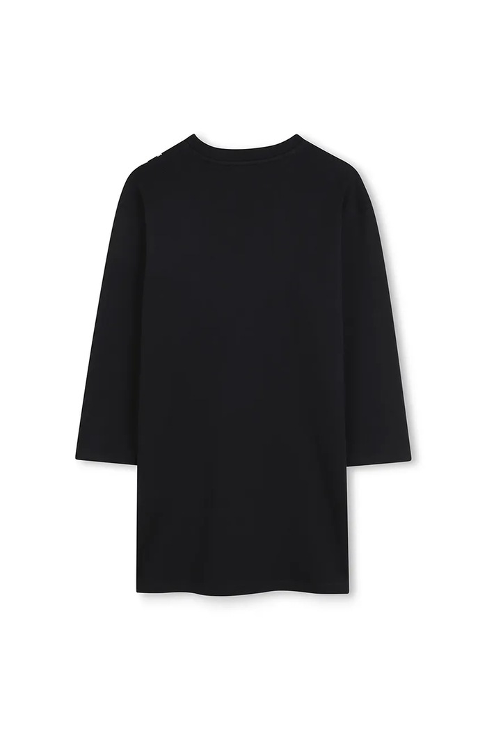 Dětské bavlněné šaty Marc Jacobs W60598.114.150 černá AW25