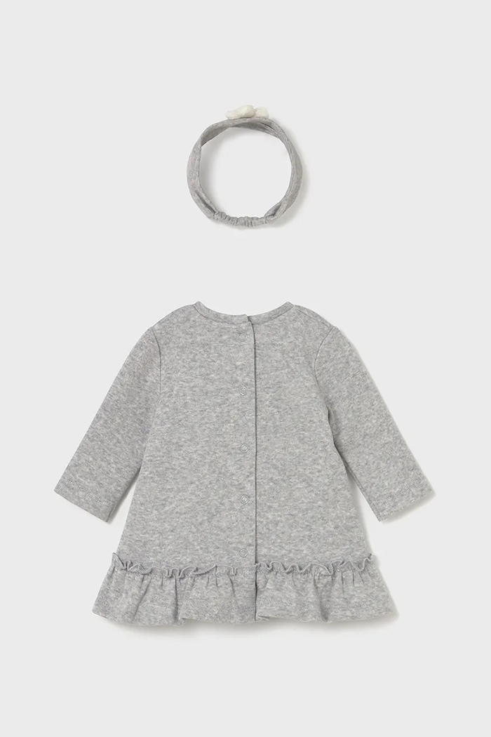 Dievča Sada pre bábätká Mayoral Newborn 2-pak 2809.2L.Newborn.9BYA sivá