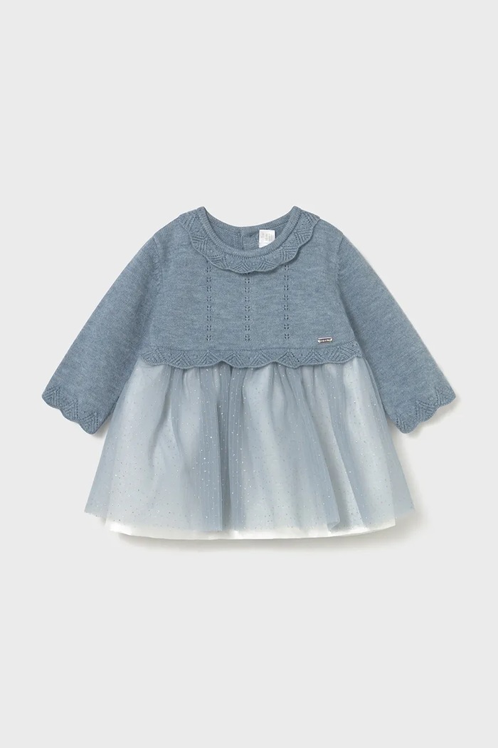 Haljina za bebe Mayoral Newborn 2815.2J.Newborn.9BYA plava AW25