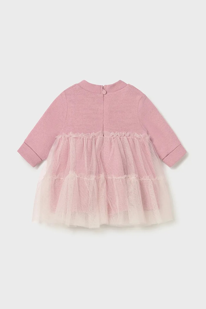 Mayoral Newborn sukienka niemowlęca 2824.2N.Newborn.9BYA różowy AW25