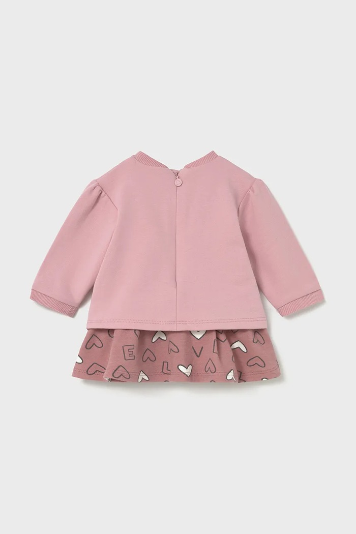Φόρεμα μωρού Mayoral Newborn 2833.2P.Newborn.9BYA ροζ AW25