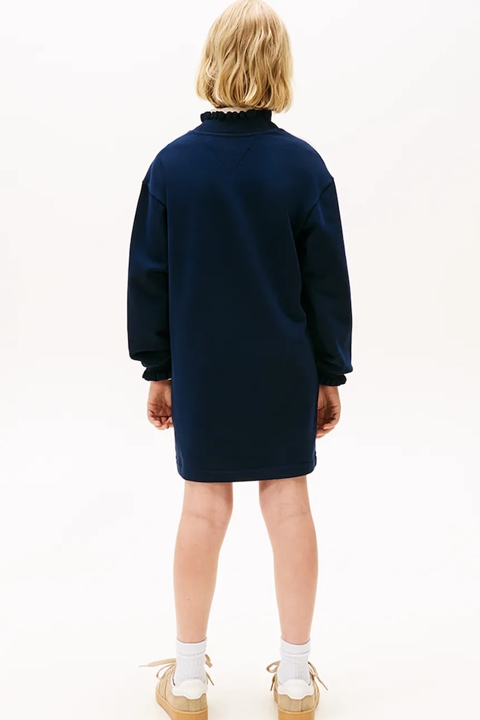 Dievčenské šaty Tommy Hilfiger KG0KG08795.128.176.9BYA tmavomodrá