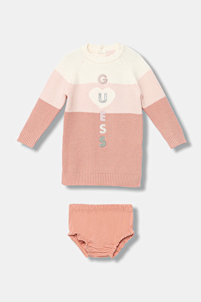 Guess sukienka niemowlęca długi różowy A5BK07.Z3FU0.9BYA