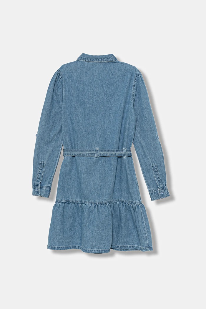 Guess sukienka jeansowa dziecięca J5BK09.D4EU0.9BYA niebieski AW25