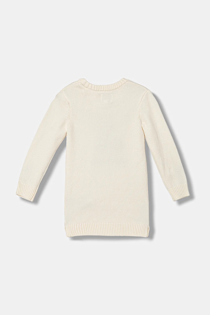 Dievčenské šaty Guess K5BK01.Z3GS0.9BYA béžová AW25